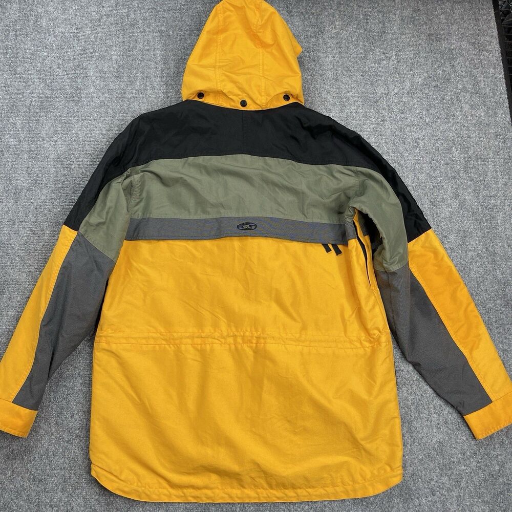 Boulder Gear XO Jacket Mens Small Ski Snow Utility Multi Pocket Yellow - Picture 2 of 16